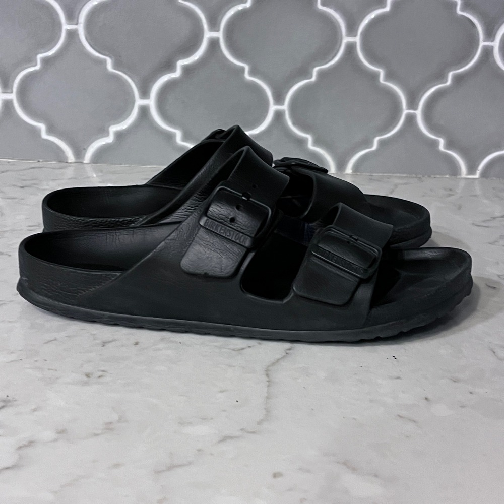 Birkenstock Arizona Black EVA Waterproof Sandals Size 40 US 10 M L - Picture 6 of 9